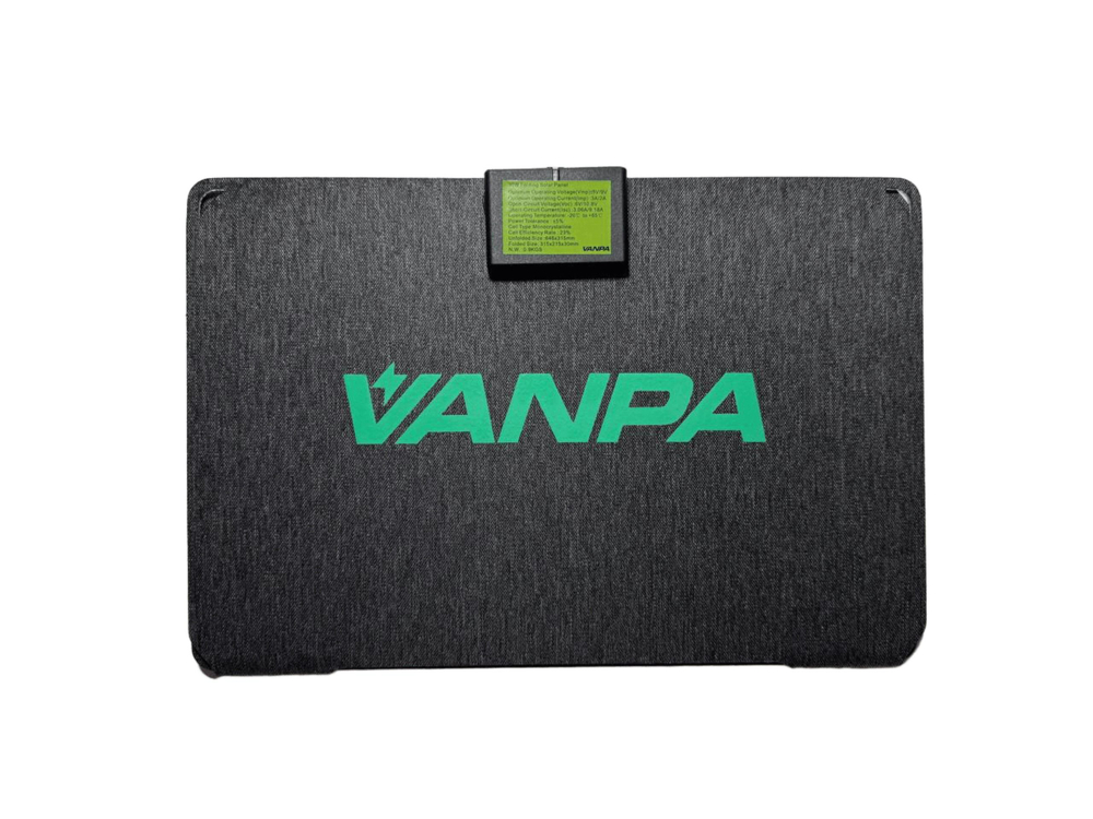Солнечная батарея портативная складная панель VANPA 30Вт 3 ячейки жесткая