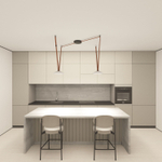 Накладной светильник Denkirs BELTY FLOW DK5565-WH+BK