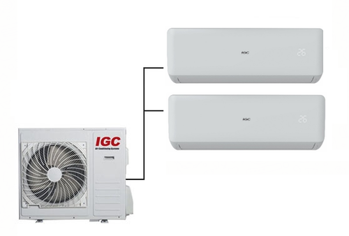 Мульти сплит-система IGC на 2 комнаты (20+35 кв.м.)