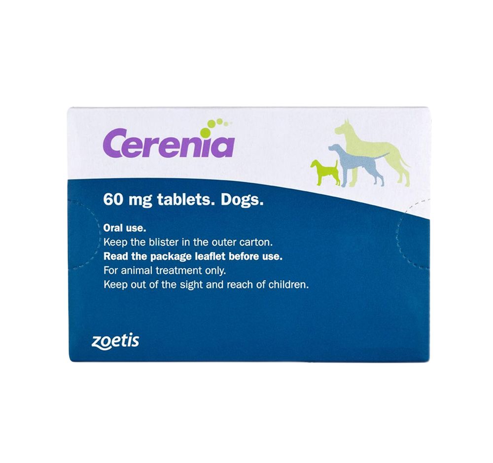 Серения (Cerenia) 60 мг, 1 таблетка Серения (Cerenia) 60 мг, 1 таблетка
