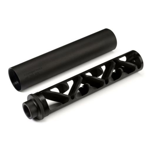 ДТК закрытого типа Schweigen mod. 4 на SR1, AR15, Сайга-МК Сварог (.223 Rem, 1/2"-28), RAW