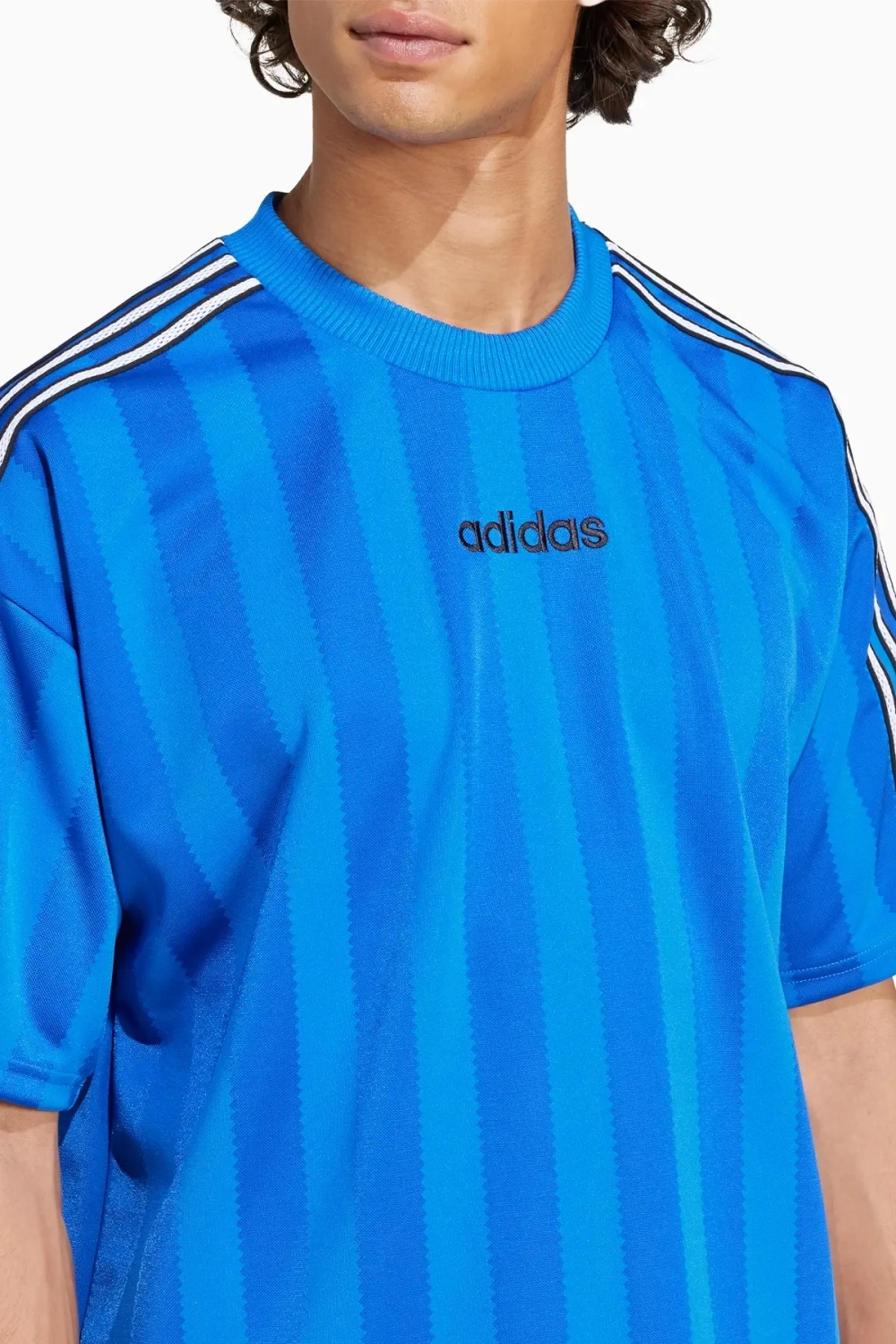 Футболка adidas 90s Stripe - синий