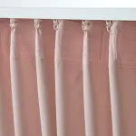 Комплект штор IKEA VILBORG (ВИЛБОРГ), Розовый, 145x250 см, 2 шт