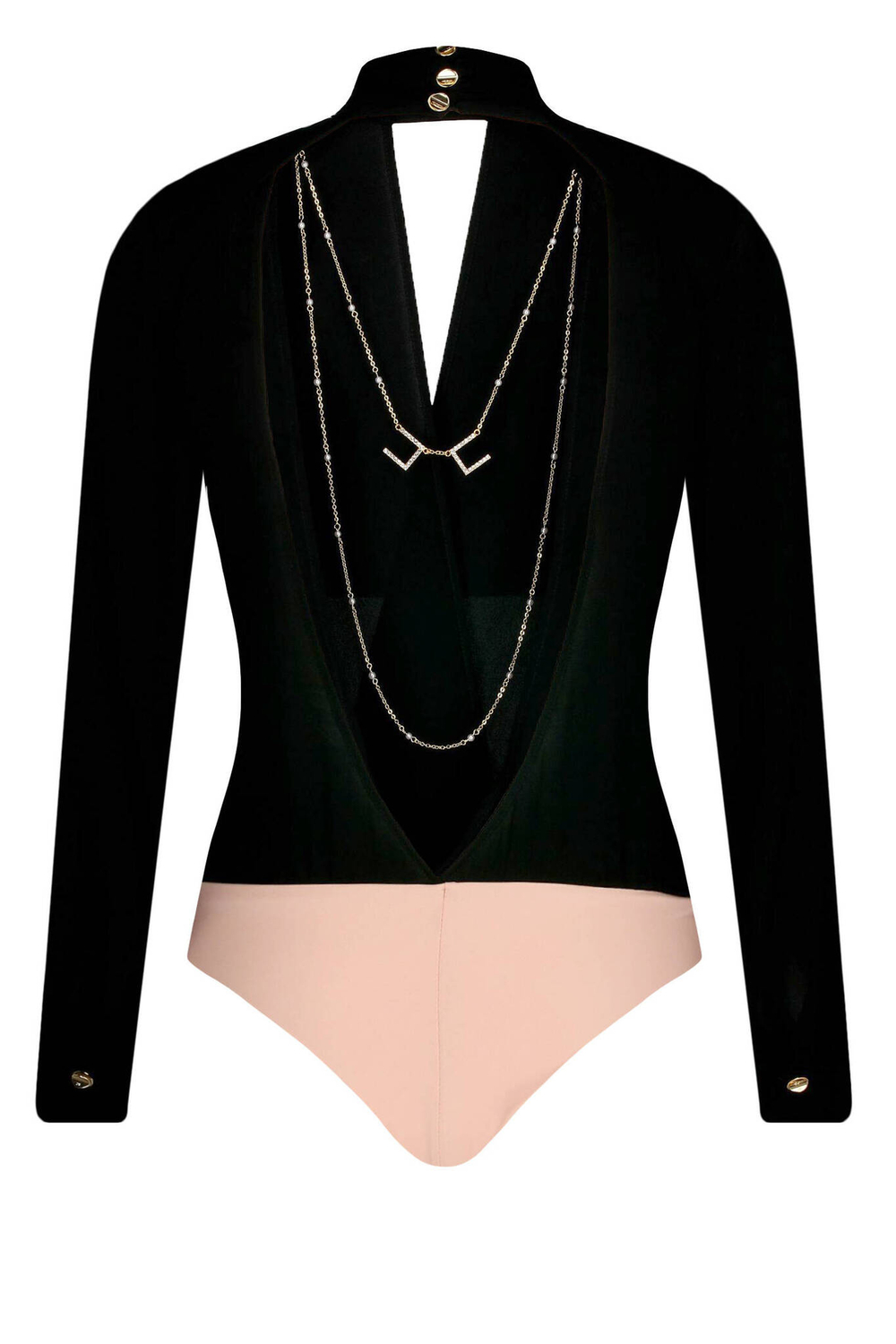 боди Elisabetta Franchi - черный(CB00727E2)