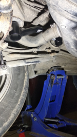 Усилители боковые заднего подрамника Kia Sorento 2 (XM) и Kia Sorento 3 (UM) и Hyundai Santa Fe 3 (DM) (ПОД ЗАКАЗ)