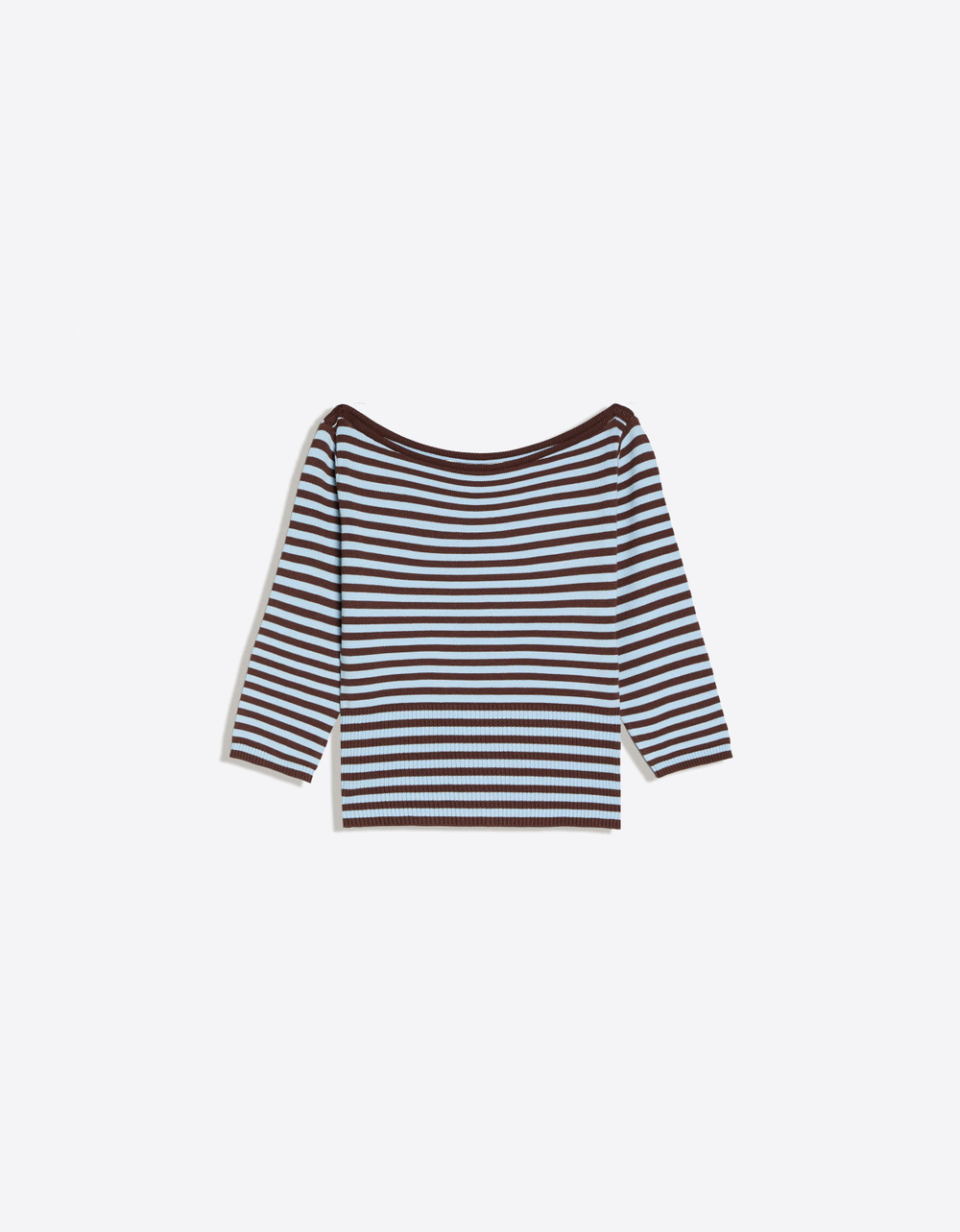 Женский свитер с вырезом-лодочкой - BERSHKA