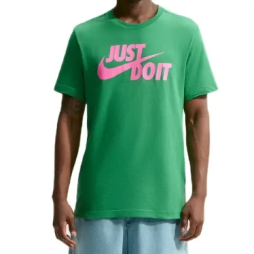 Мужская теннисная футболка Nike Sportswear Just Do It - classic green