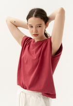 Футболка безрукавная Bowery NYC однотонная Ruby