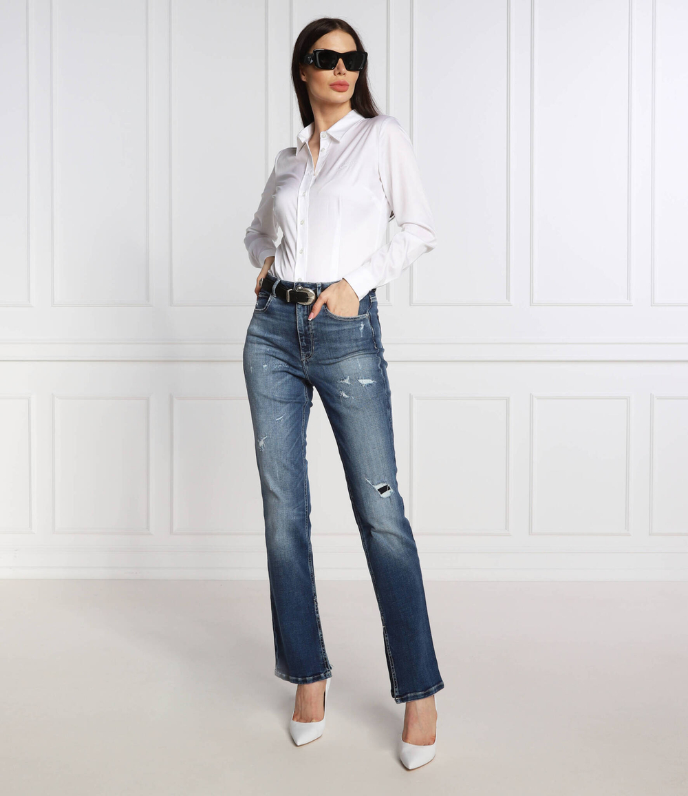 джинсы GUESS - голубой(W2YA14 D4H17)