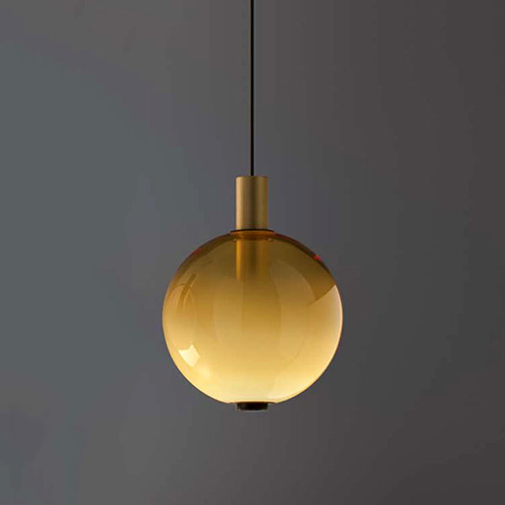 Подвесной дизайнерский светильник  Beam Stick Nuance Amber от Olev