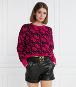 Хлопковый свитер Pinko - фуксия(101574 A11F)