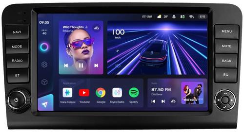 Магнитола для Mercedes-Benz GL X164, ML W164 2005-2012 (рамка с крутилками и кнопками) - Teyes CC3-2K QLed, Android 10, Быстрая, SIM-слот, CarPlay