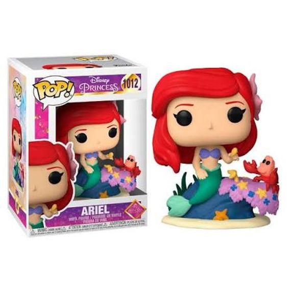 Funko POP! Disney Ultimate Princess Ariel Vinyl Figure with Sebastian #1012