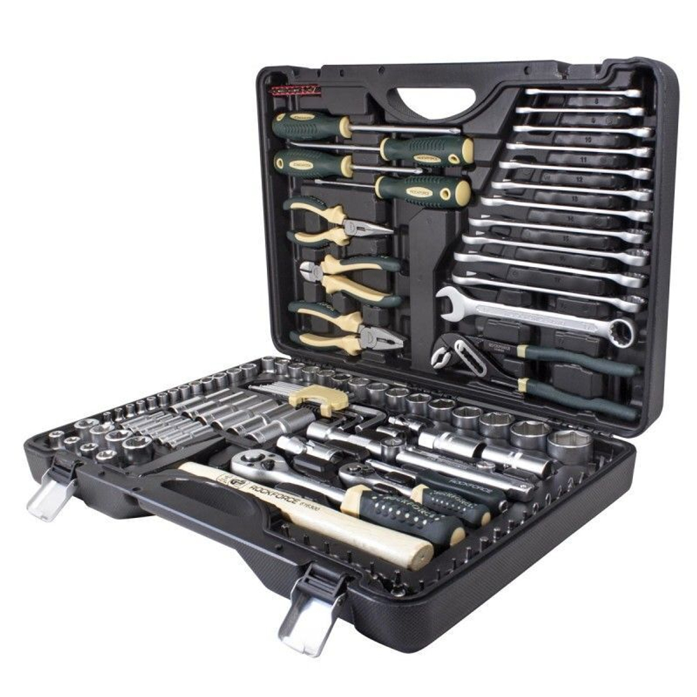 Набор инструментов 122 пр. 1/4'',1/2''(6гр.)(4-32мм) RockForce##Rock FORCE RF-38901