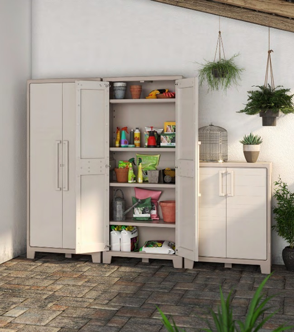 Пластиковый шкаф Keter Gulliver Tall Cabinet