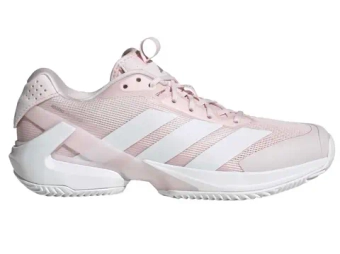 Женские Кроссовки теннисные Adidas Adizero Ubersonic 5 W - distilled pink/footwear pink/footwear pink