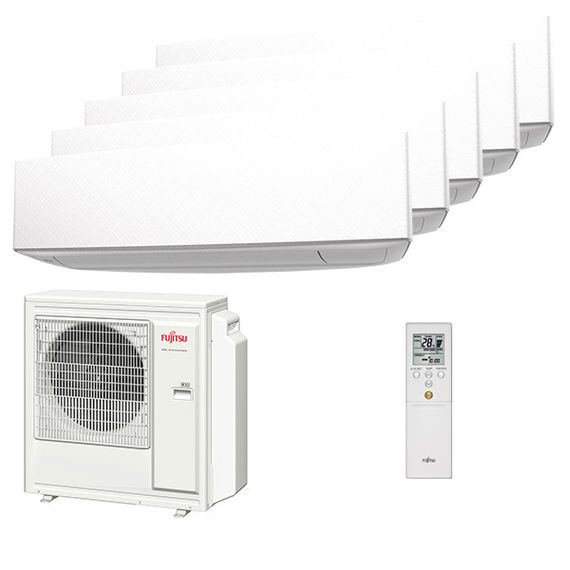 Мультисплит система на 5 комнат Fujitsu ASYG07KETA x 2 + ASYG09KETA x 3 / AOYG36KBTA5