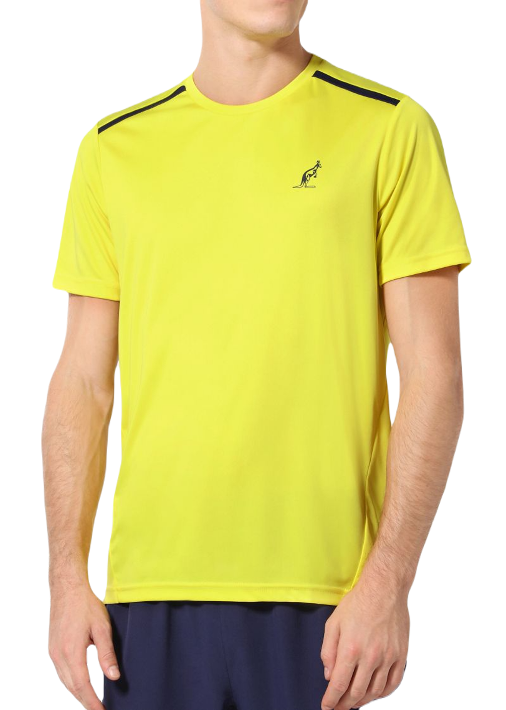 Мужская теннисная футболка Australian Ace T-Shirt - bright yellow