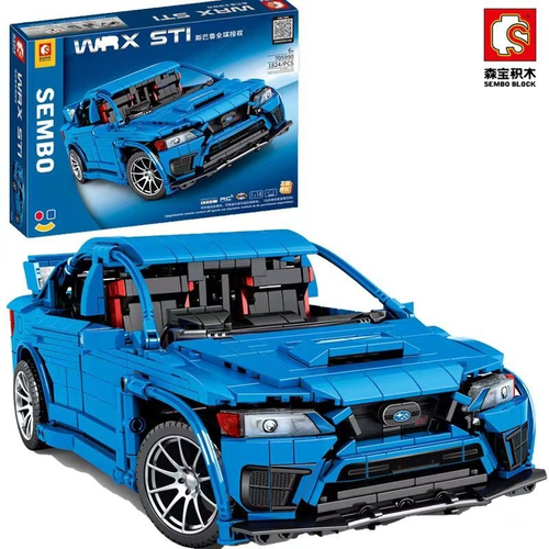 Конструктор "WRX STI" 1824 дет.