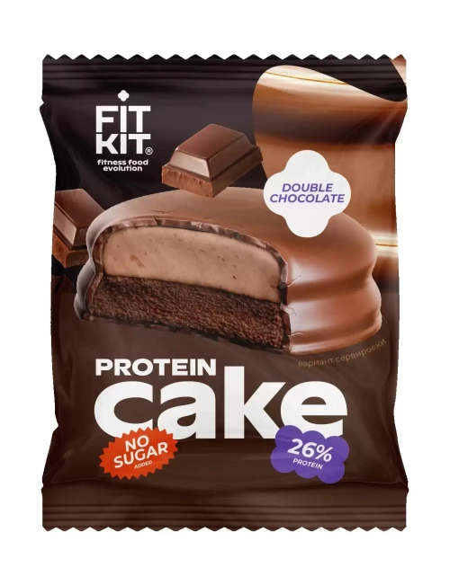 ДЕСЕРТ ГЛАЗИРОВАННЫЙ "КЕЙК" 50 Г (Fit Kit )