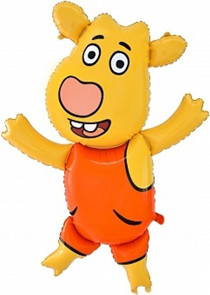 К Фигура Оранжевая корова Боря (51''/130 см)