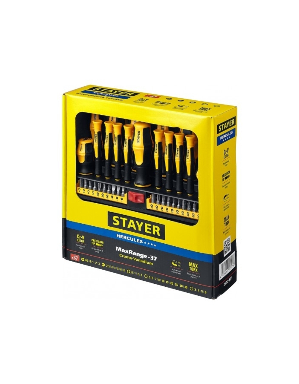 STAYER Hercules-PRO-37 набор отверток с насадками 37 шт [25312-H37]