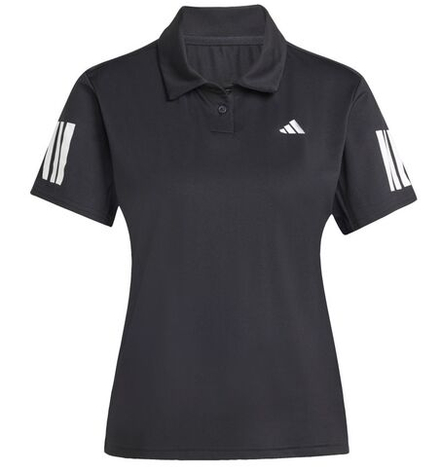 Женское поло Adidas Club Climacool 3-Stripes - black