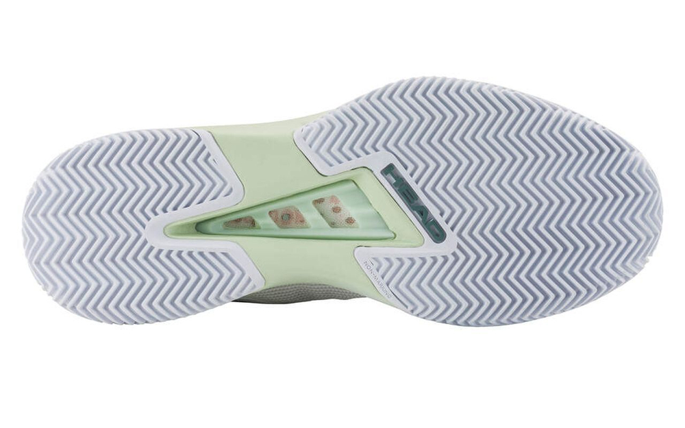 Женские теннисные кроссовки Head Sprint Pro 4.0 Clay - white/light green