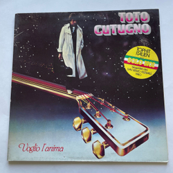 Винтажная виниловая пластинка LP Toto Cutugno Тото Кутуньо, Voglio L'Anima (Нидерланды 1979)
