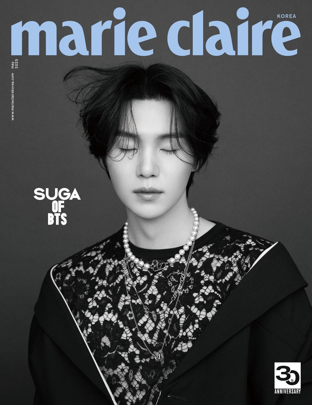 Журнал Marie Claire SUGA (BTS)
