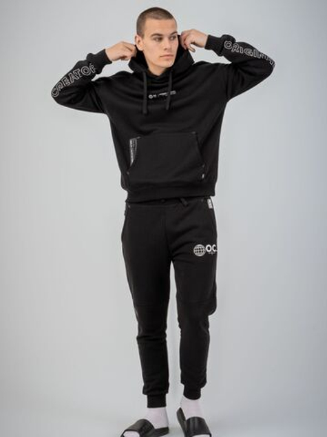 Спортивные штаны мужские ORIGINAL CREATOR, GLOBE JOGGERS, Черный