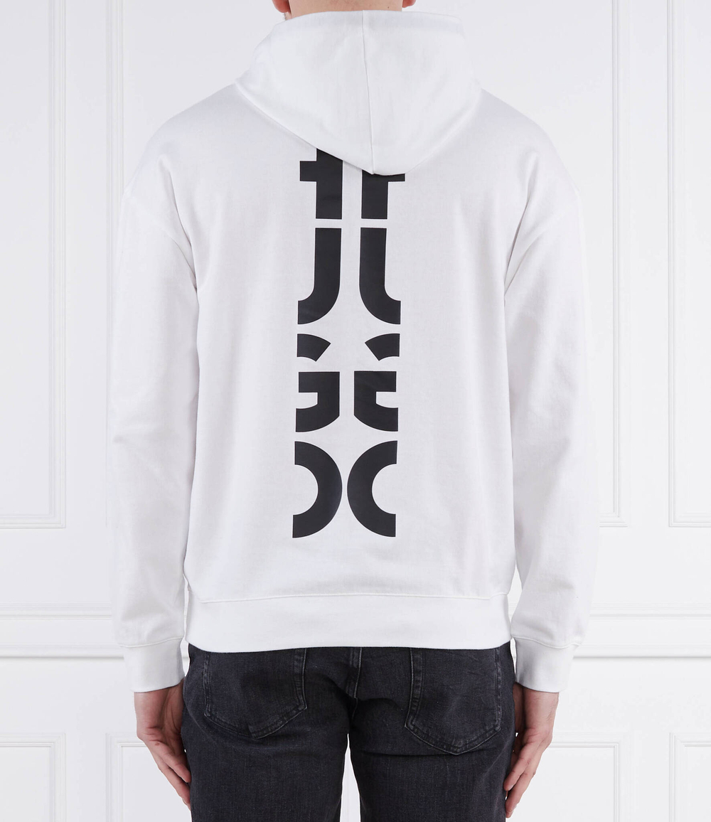 Худи Cut Logo Hoodie Hugo Bodywear - белый(50490276)