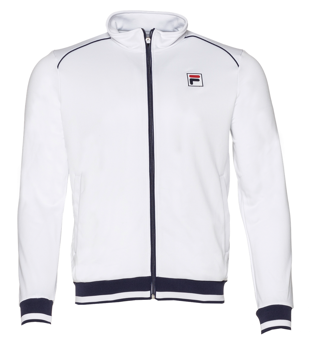 Мужская теннисная кофта Fila Jacket Ben M - white