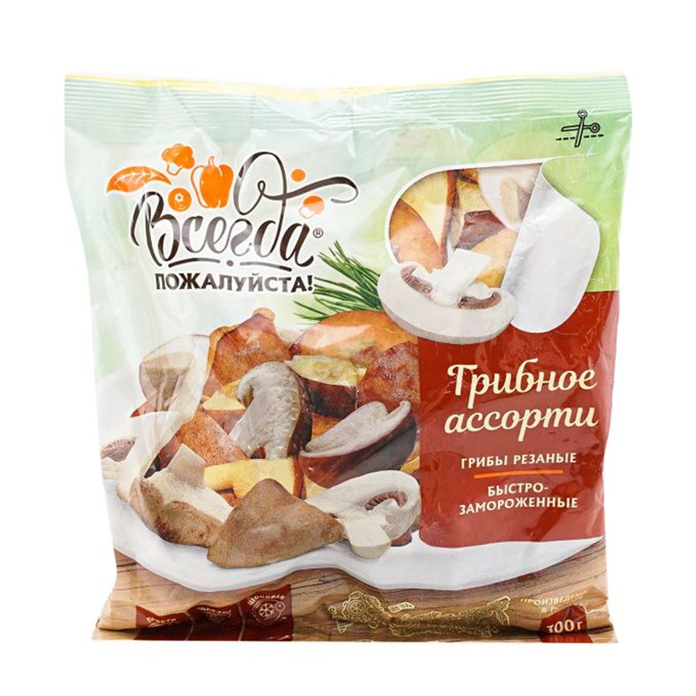 Грибное ассорти 300гр ТМ"Всегда пожалуйста"