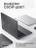 Чехол накладка Gurdini Ultra Slim Case для Macbook Air 13" M1 Transparent Sand Matte