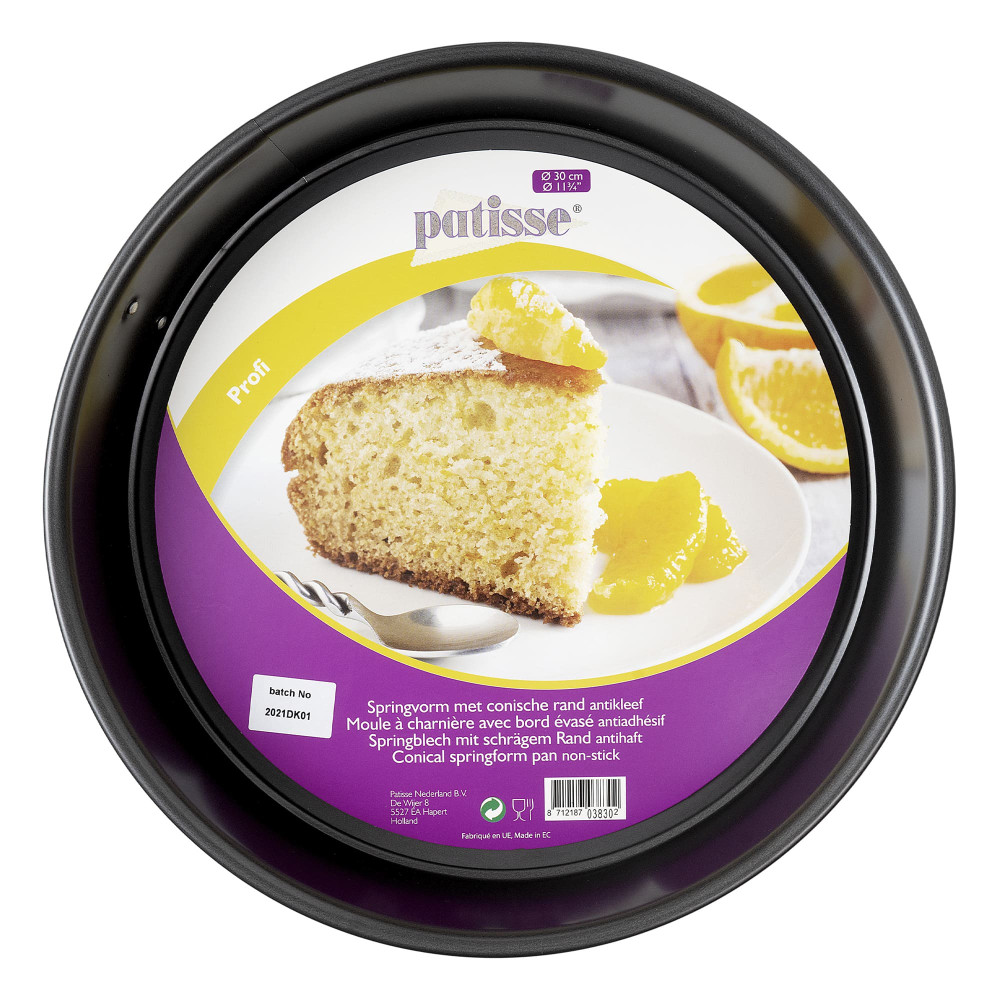 Форма для выпечки разъемная Patisse Profi 30х6 см