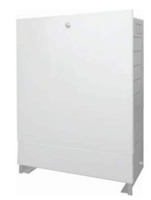 Шкаф коллекторный встраиваемый 17-18 вых. ШРВ-6 (668х125х1192) Rispa