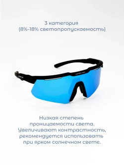Очки Extreme / Зеркальный синий