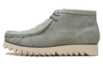 A Bathing Ape Bathing Ape Co Branded By Alpha Industries Ankle Boots серый зеленый