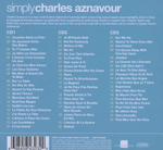 Charles Aznavour / Simply Charles Aznavour (3CDs From France's Greatest Entertainer)(3CD)