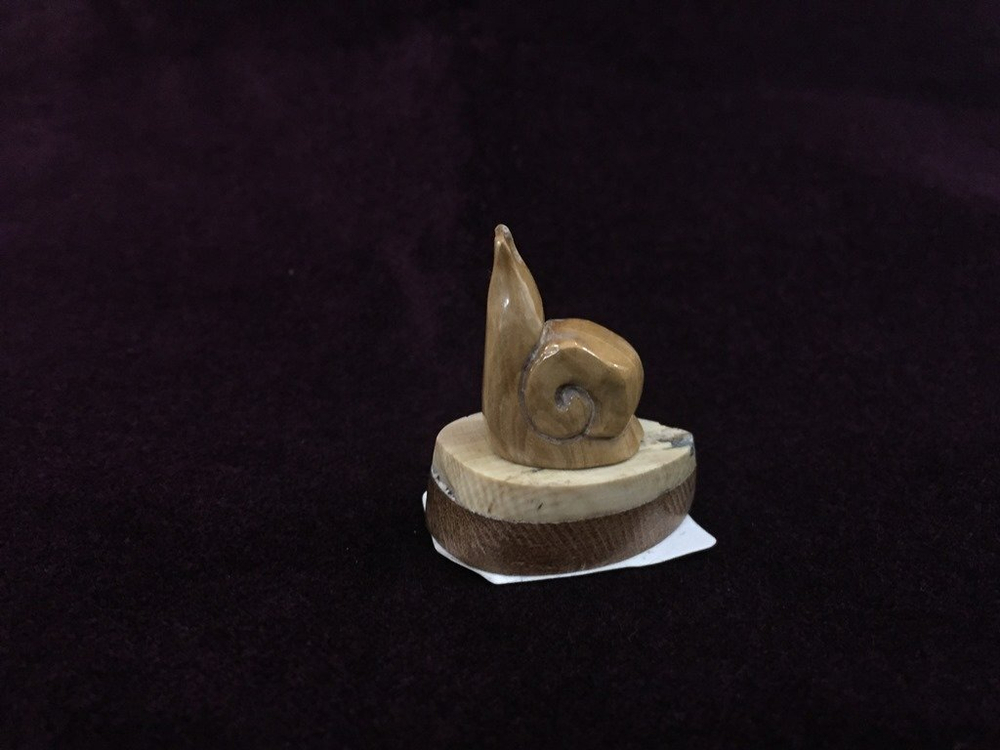Улитка, сувенир, фигурка, из кости