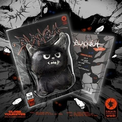 Альбом CLOSE YOUR EYES - BLACKOUT The 3rd Mini Album BLACK CLting-i Version