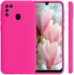 Мягкий Soft Touch чехол из силикона для SAMSUNG M31 (не M31s) с бархатной подкладкой