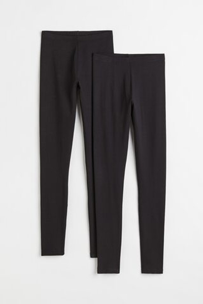 Легинсы из джерси, 2 шт. - H&M
