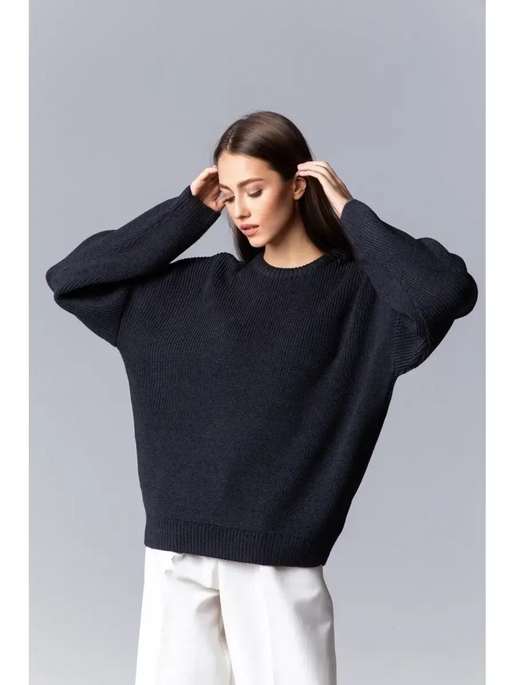 Джемпер тёплый oversize