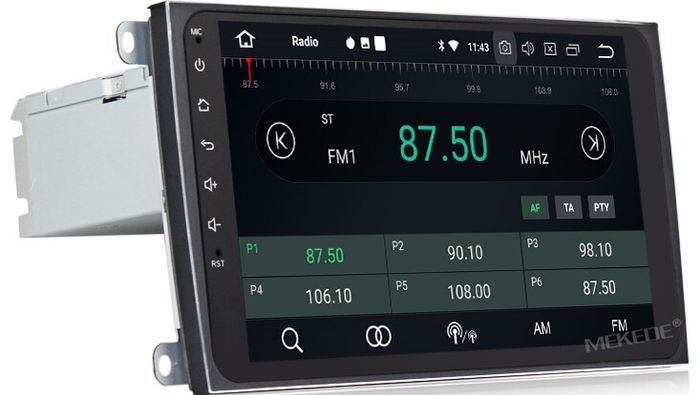 Магнитола для Porsche Cayenne 2002-2010 - Kuberg MKD-9007-P6 на Android 10