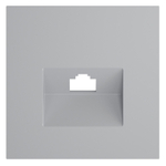 Накладка для розетки компьютерной RJ45 кат.6, S70 (серый)