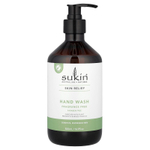 Sukin, Skin Relief, средство для мытья рук для чувствительной и проблемной кожи, без отдушек, 500 мл
