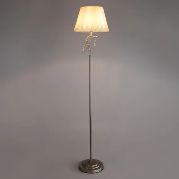 Торшер Incanto 01023/1 серебро Eurosvet