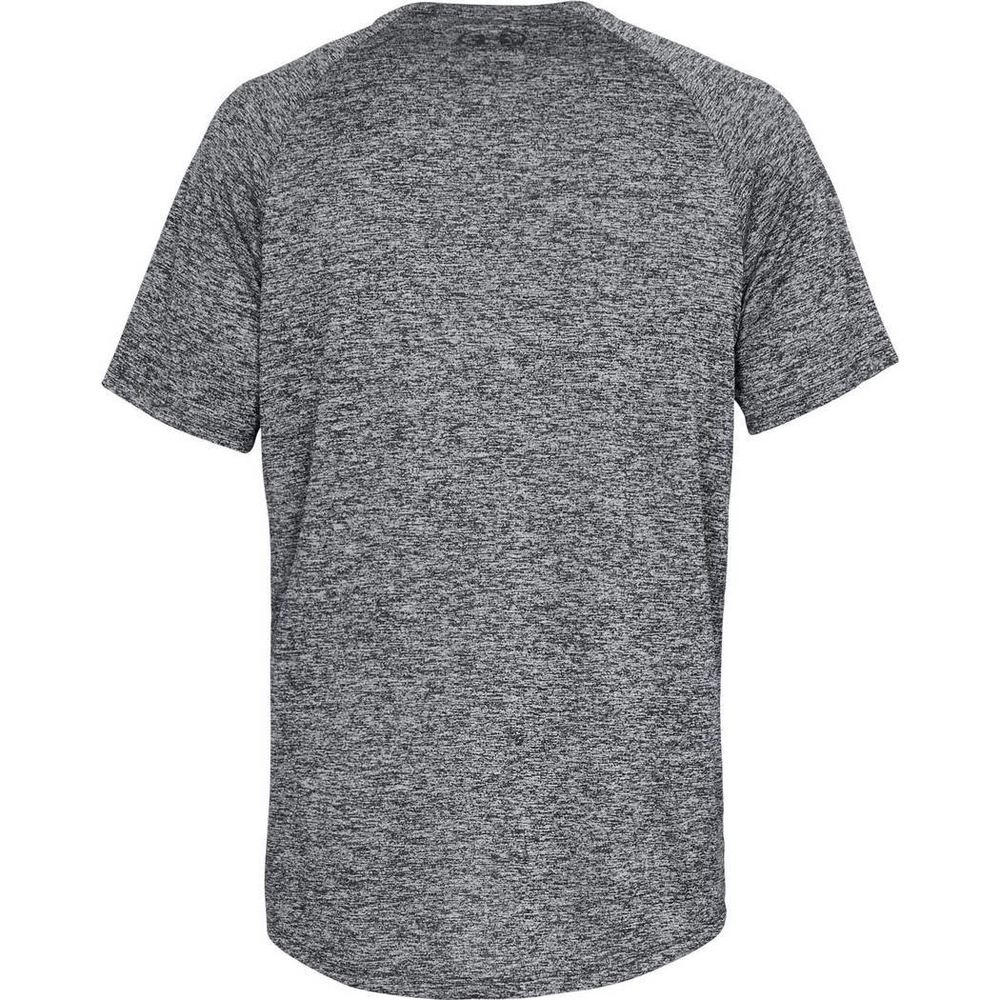 Мужская теннисная футболка Under Armour Tech SS Tee 2.0 - серый